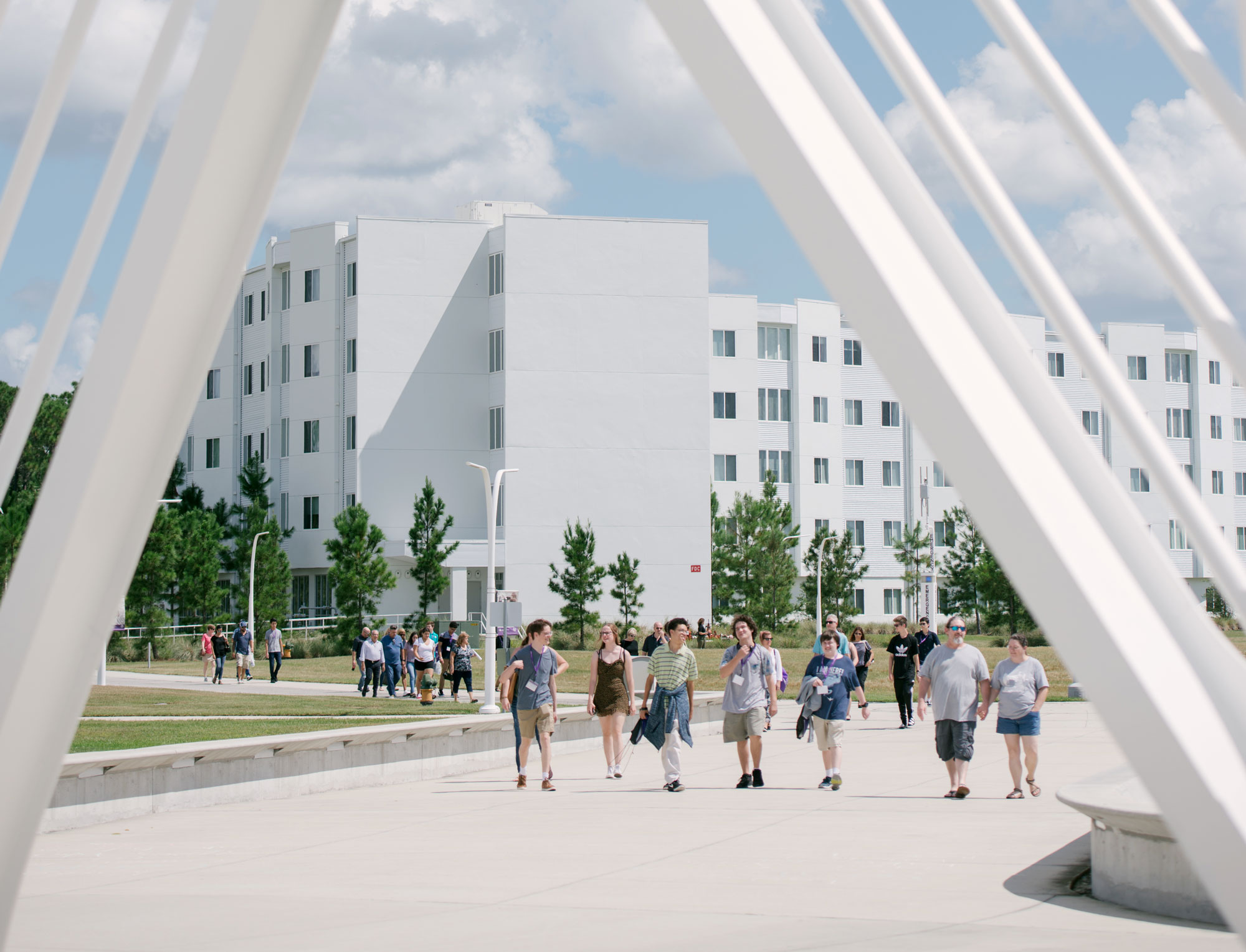 Students in common area