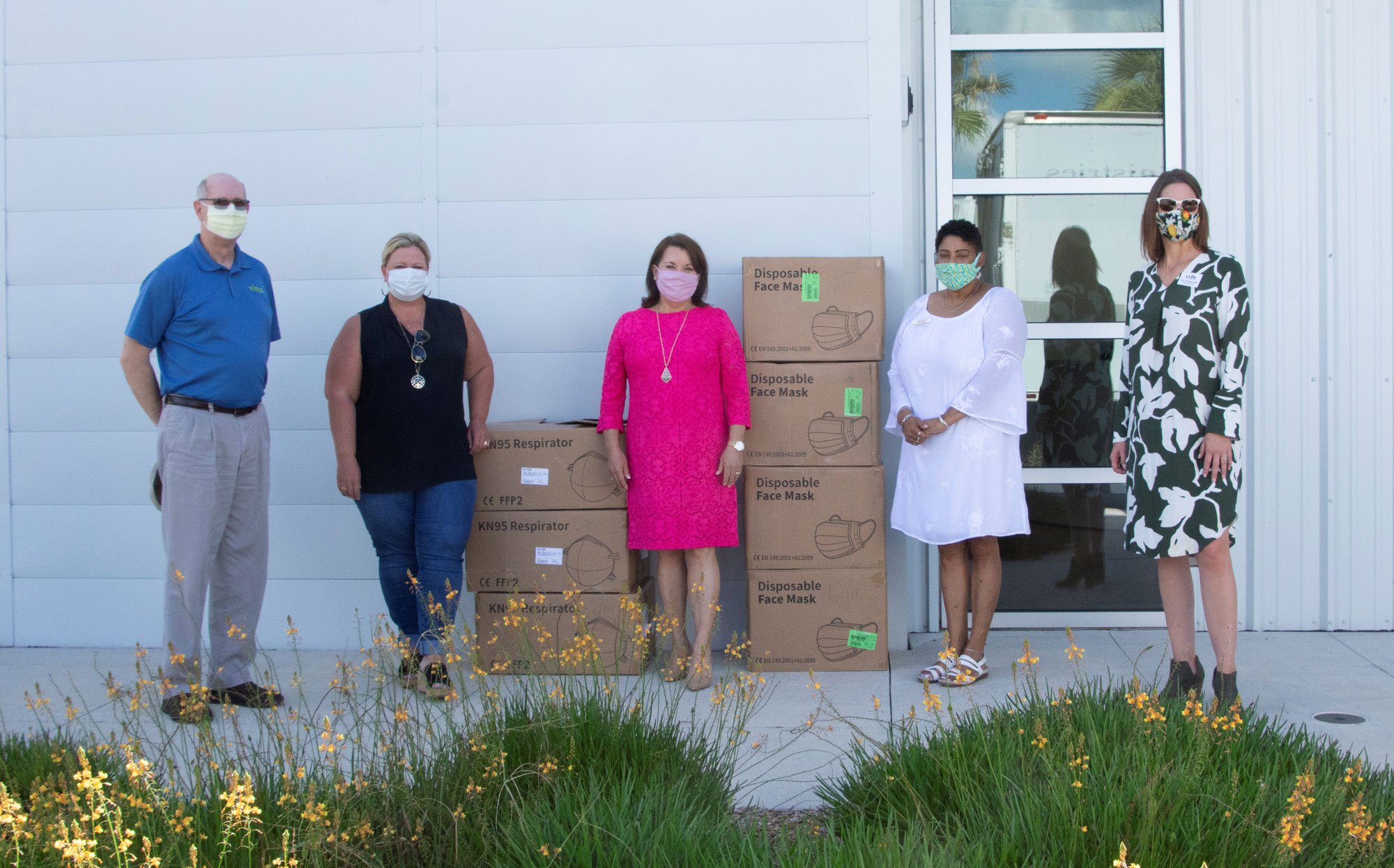 Florida Poly and Rep. Burton donate thousands of masks to Lakeland nonprofits