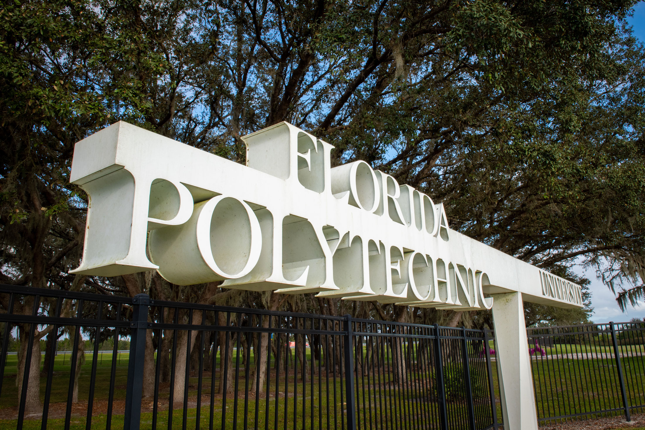 Florida Polytechnic University sign
