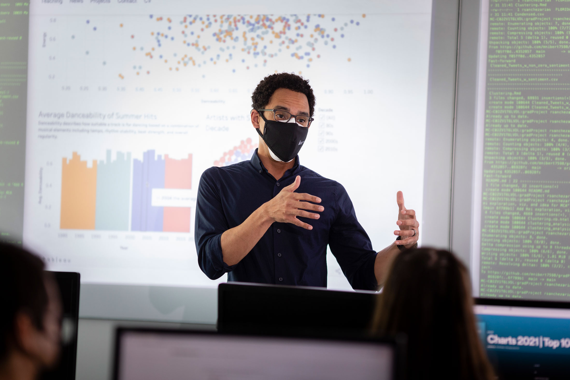 Dr. Rei Sanchez-Arias, assistant chair of the Department of Data Science and Business Analytics at Florida Polytechnic University