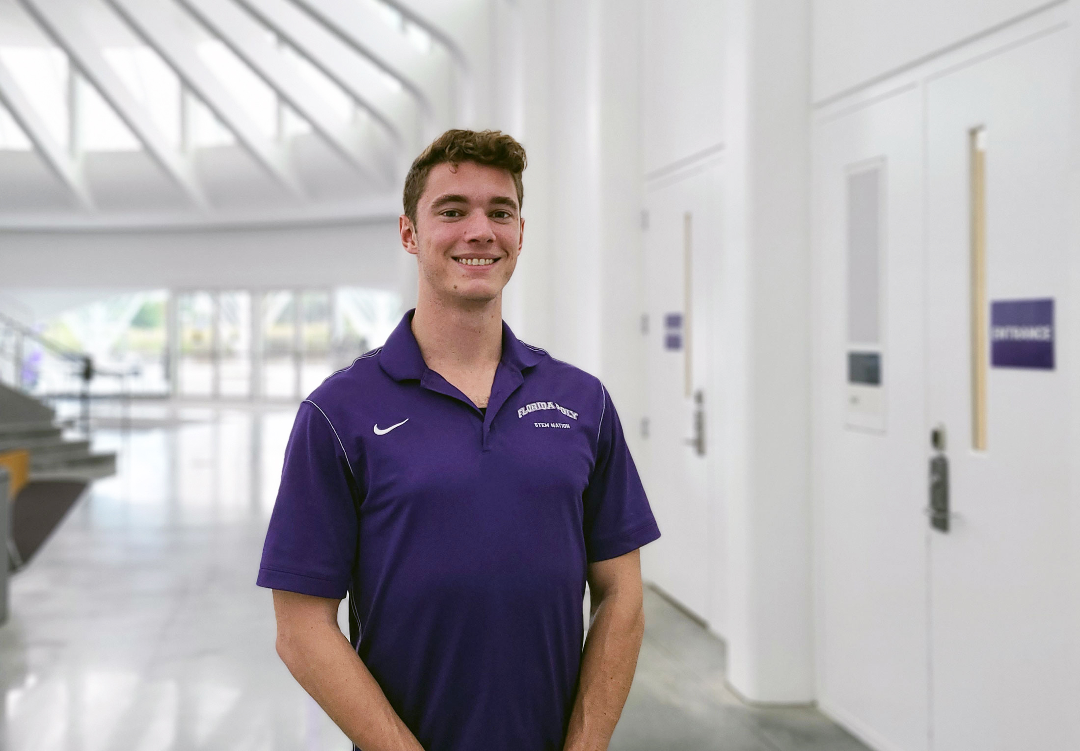 Alex Whitworth is a transfer student at Florida Polytechnic University.