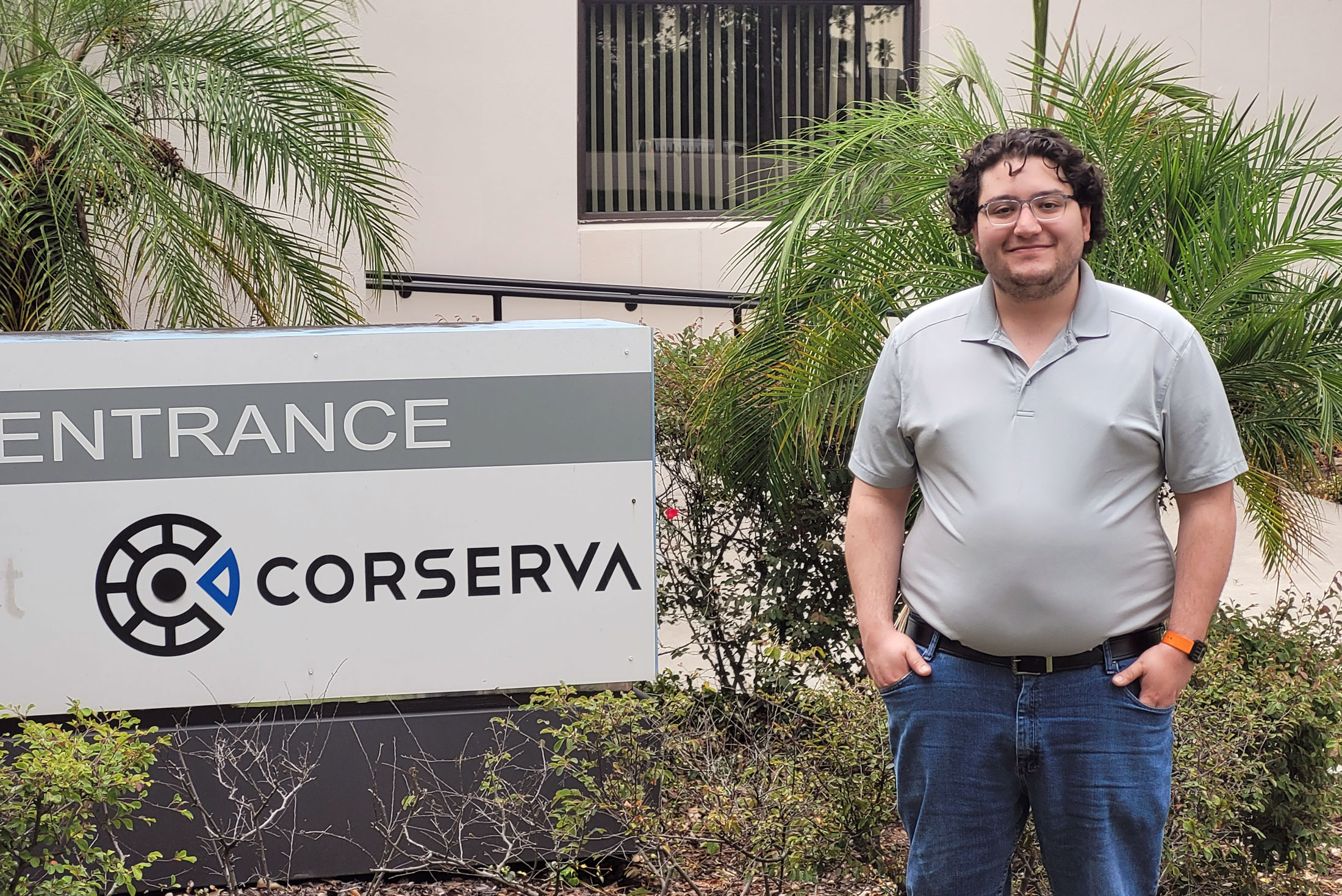 Luis Garcia ’19 is a design engineer at Corserva in Orlando, Florida.