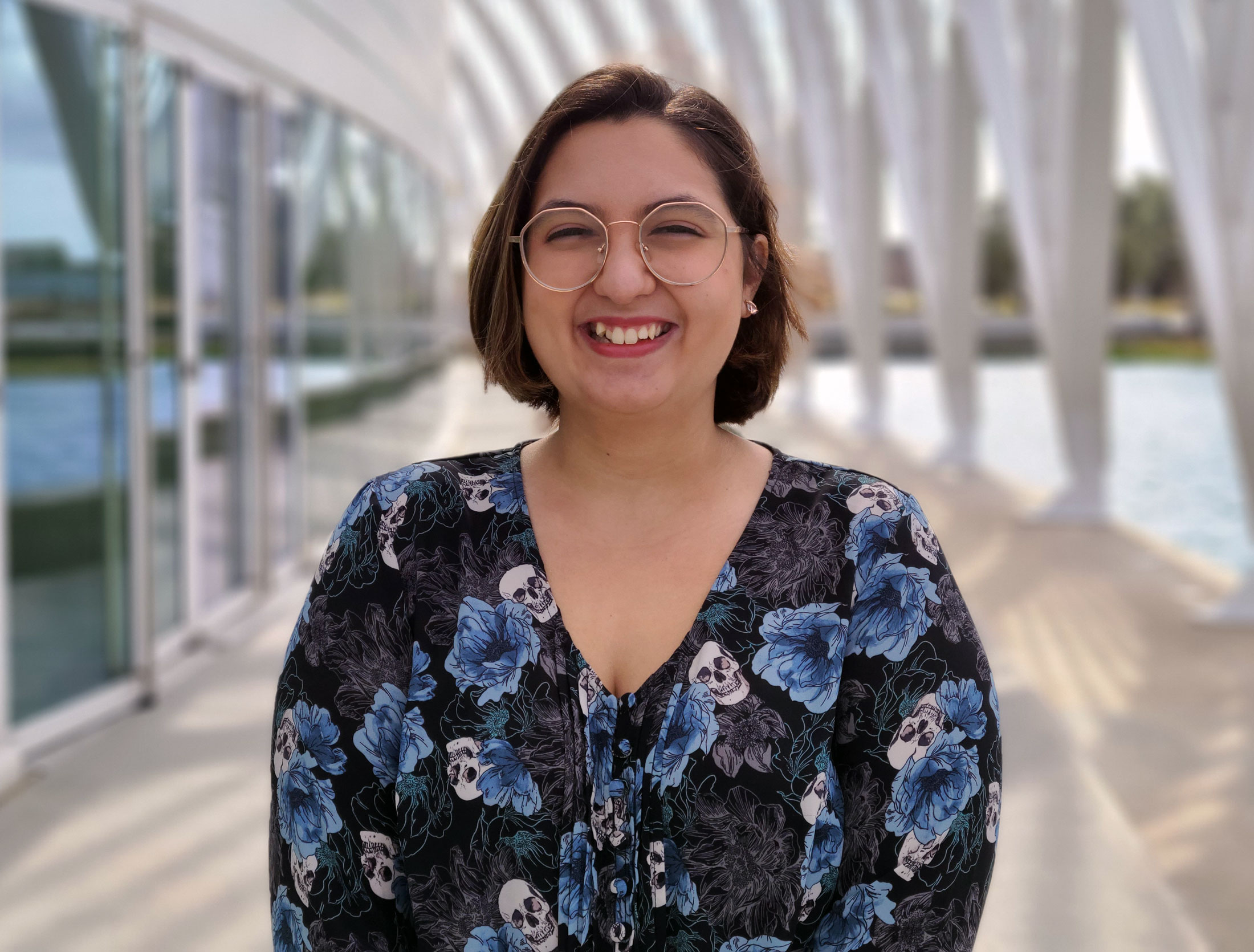 Angelina Di Fiore is president of the Florida Poly chapter of the Society of Women Engineers.