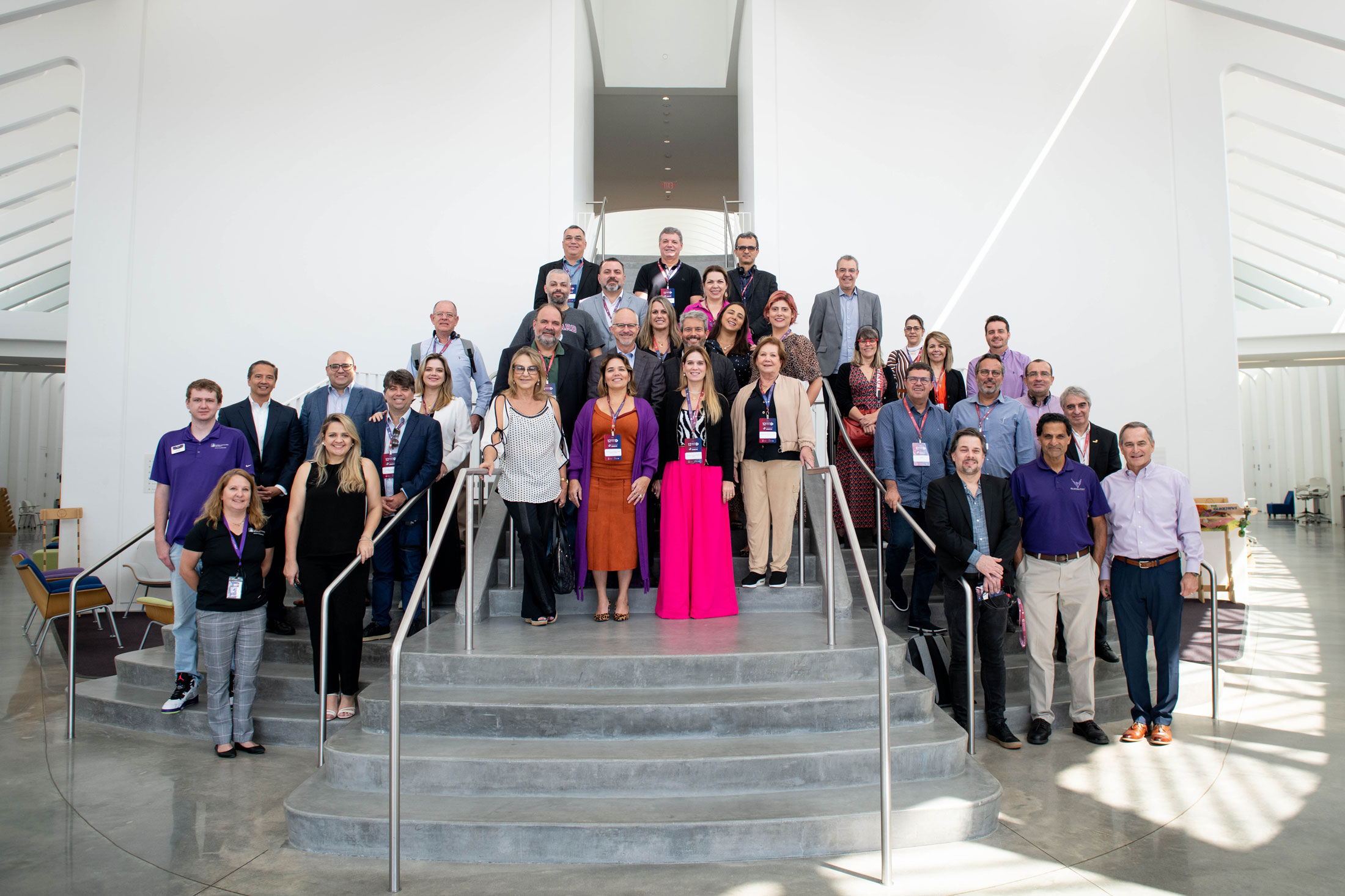 Leaders from Brazilian universities visited Florida Polytechnic University. 