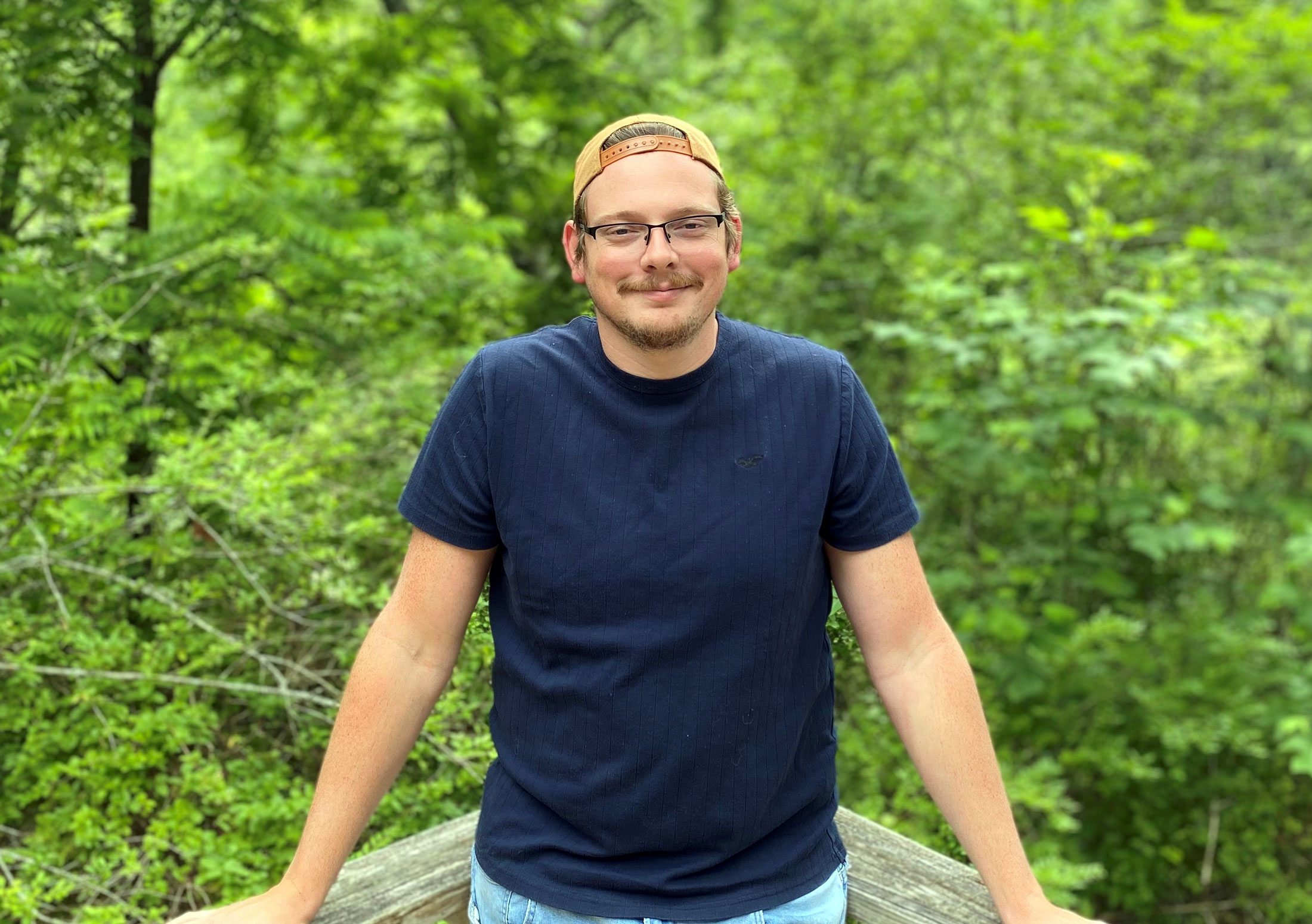 Greg Dills at his North Carolina home