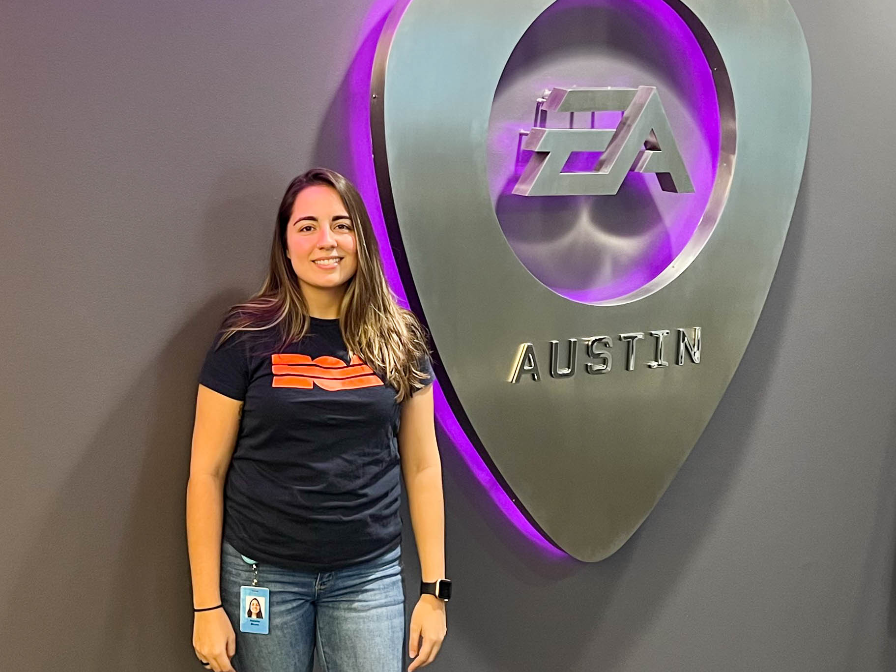 Alumna building impressive career with EA