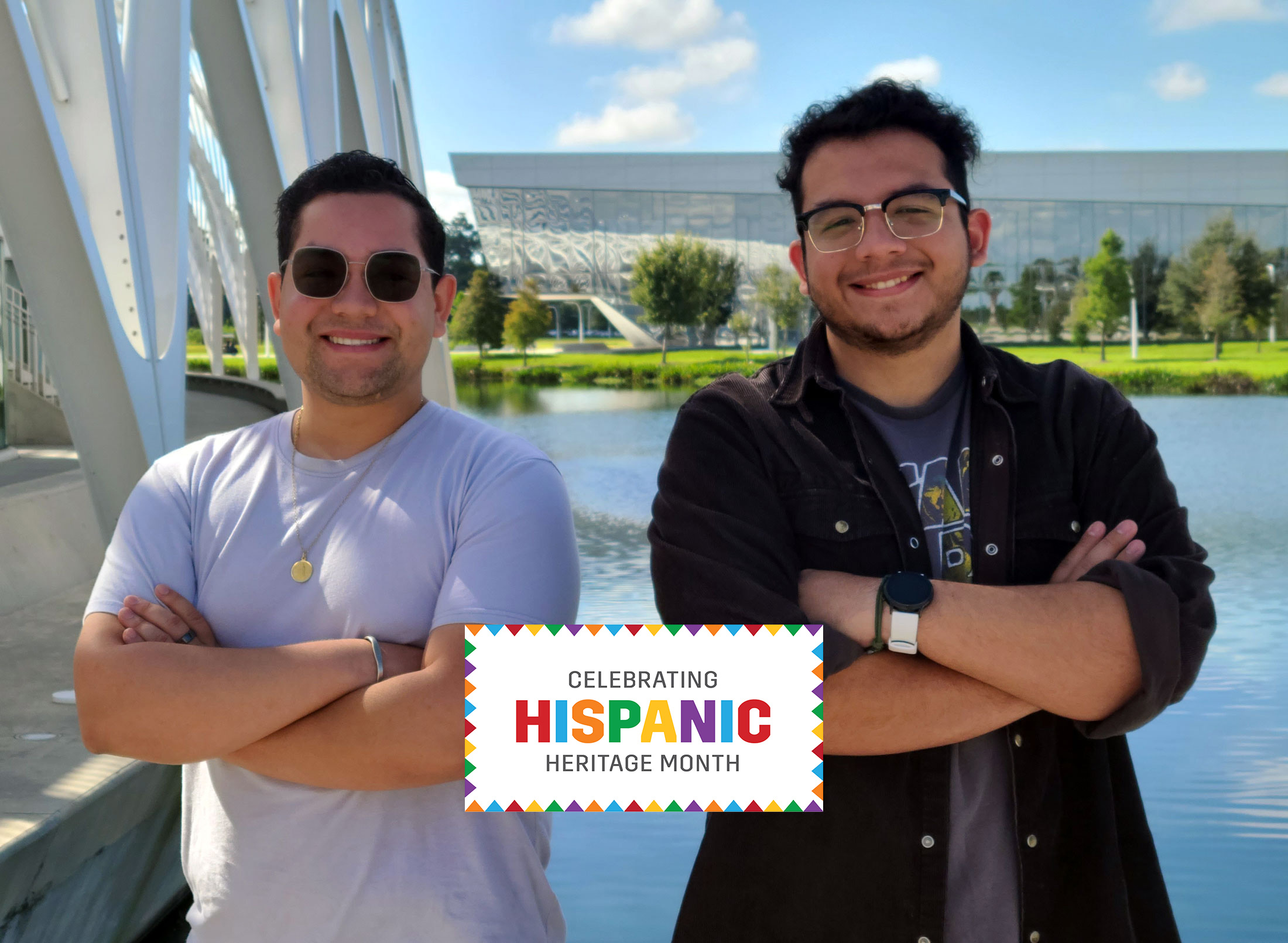 LASA president Moisés Muñoz and vice president Nelson Suarez.