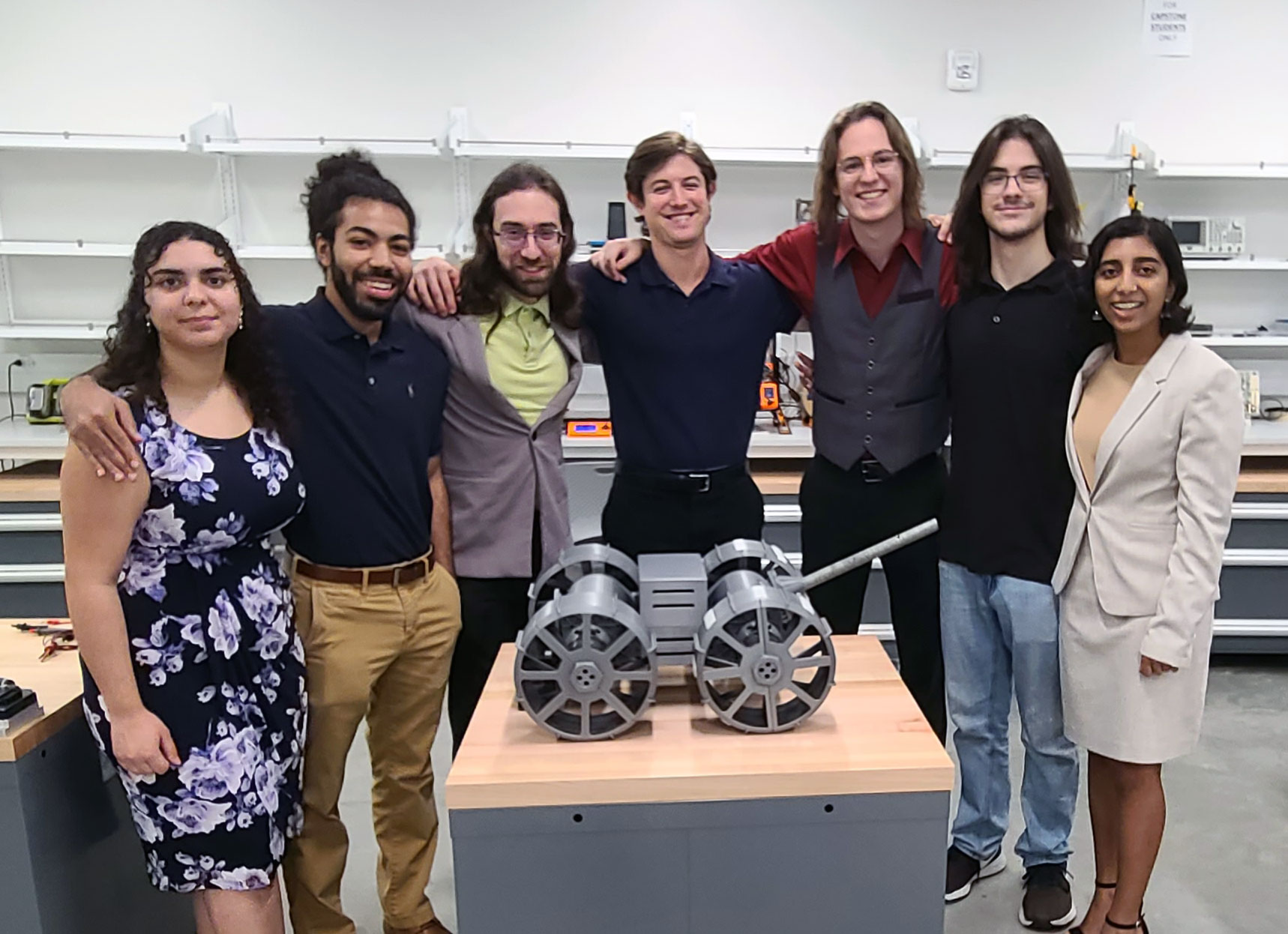 Capstone team designs critical planetary rover component for NASA