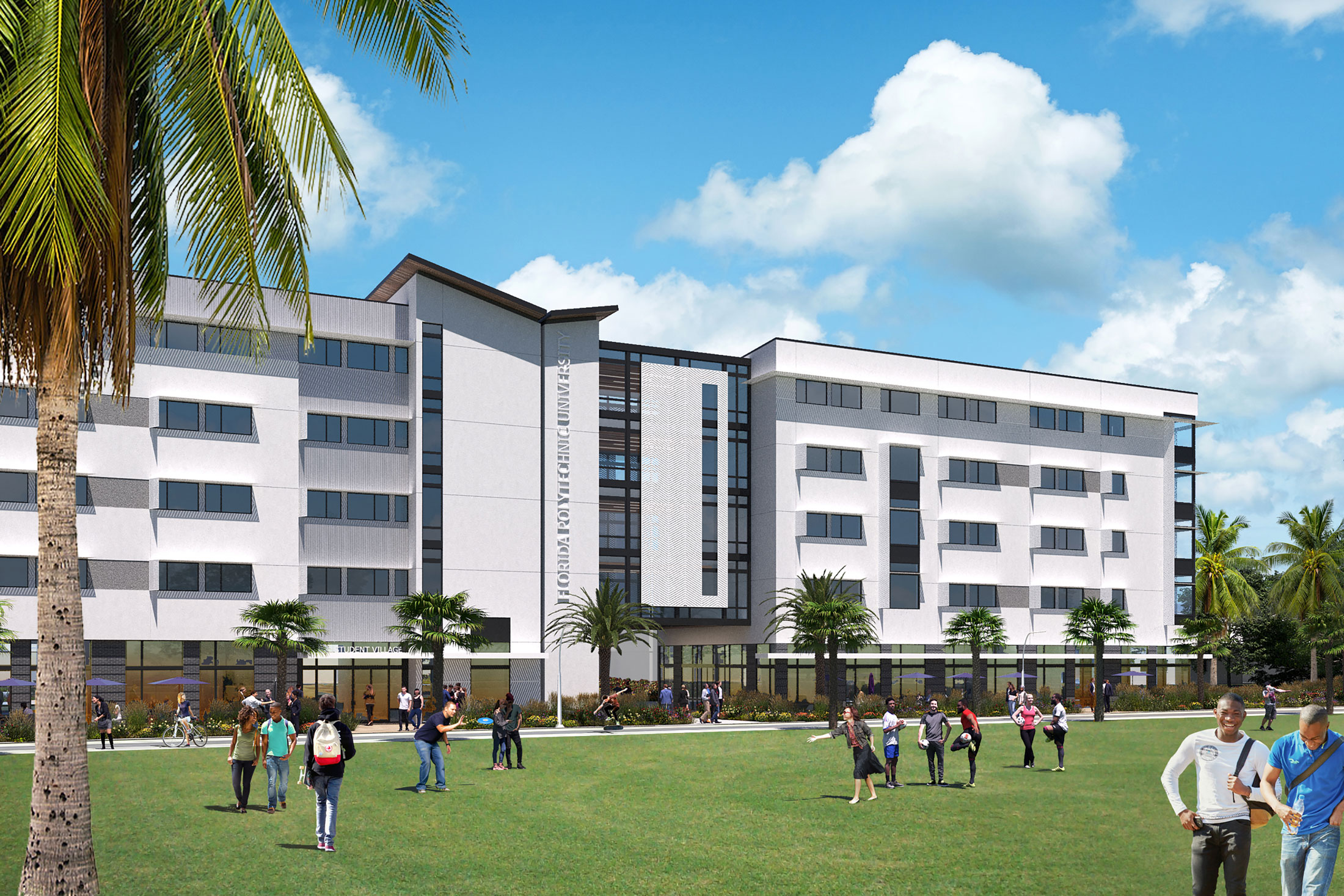 Residence Hall 3 Rendering