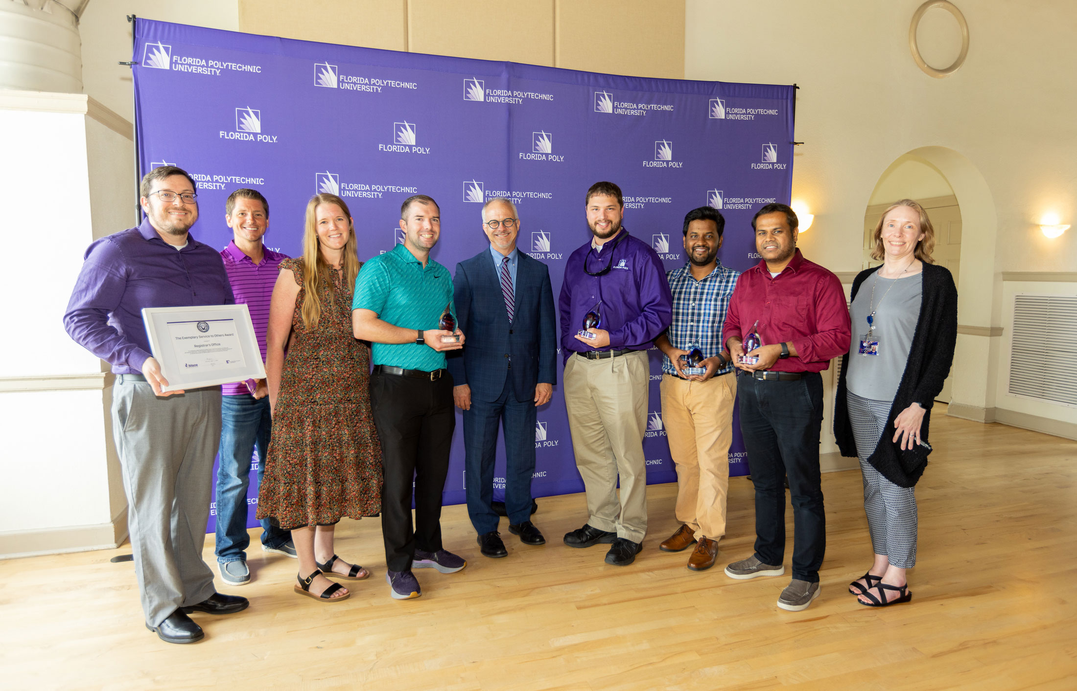 2023 Ablaze awards recognize exceptional Florida Poly employees