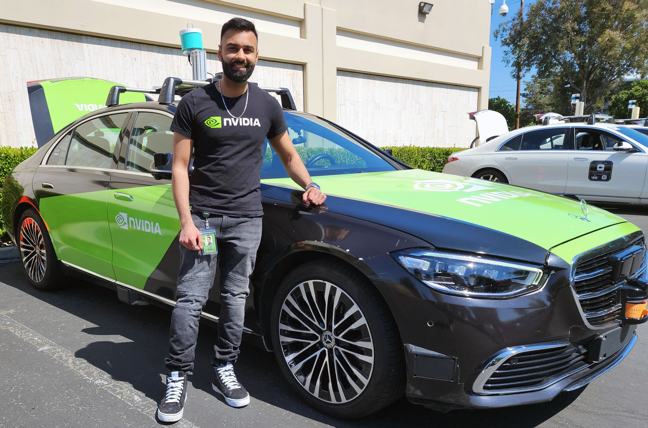 Alum works on autonomous vehicle technology at NVIDIA