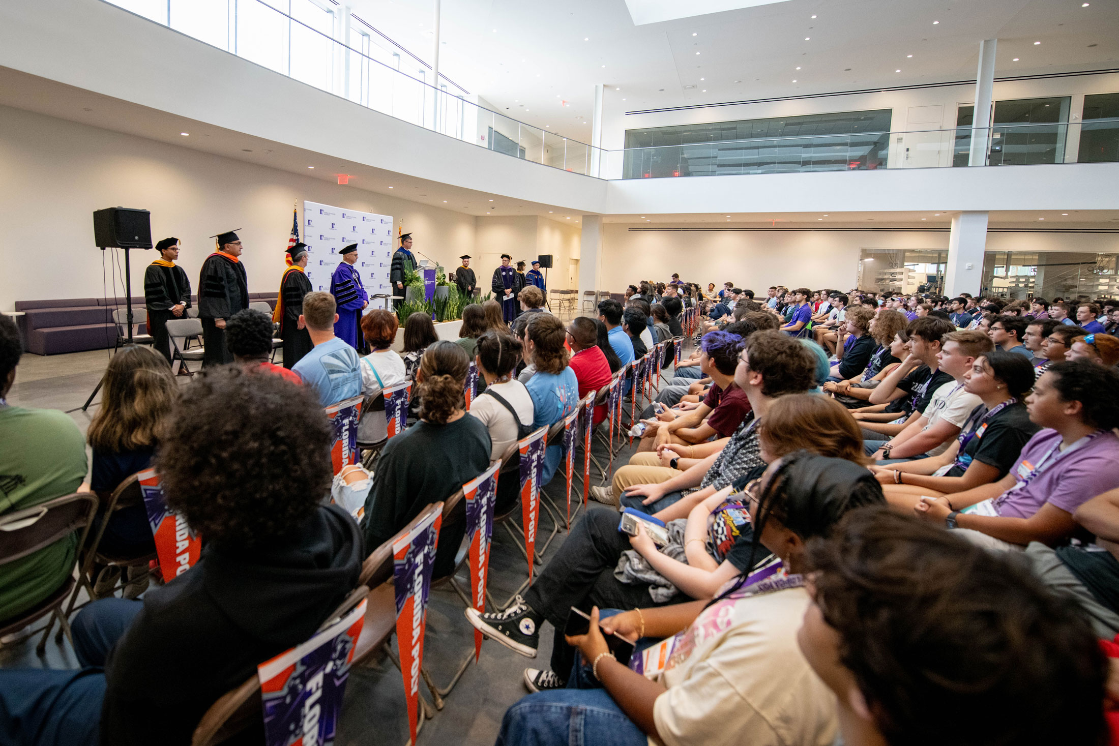 Students attend Florida Poly's first convocation ceremony 