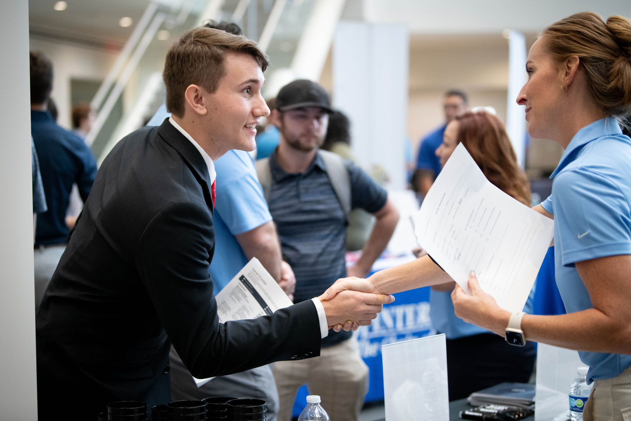 Florida Poly students shine at annual career fair featuring top STEM employers