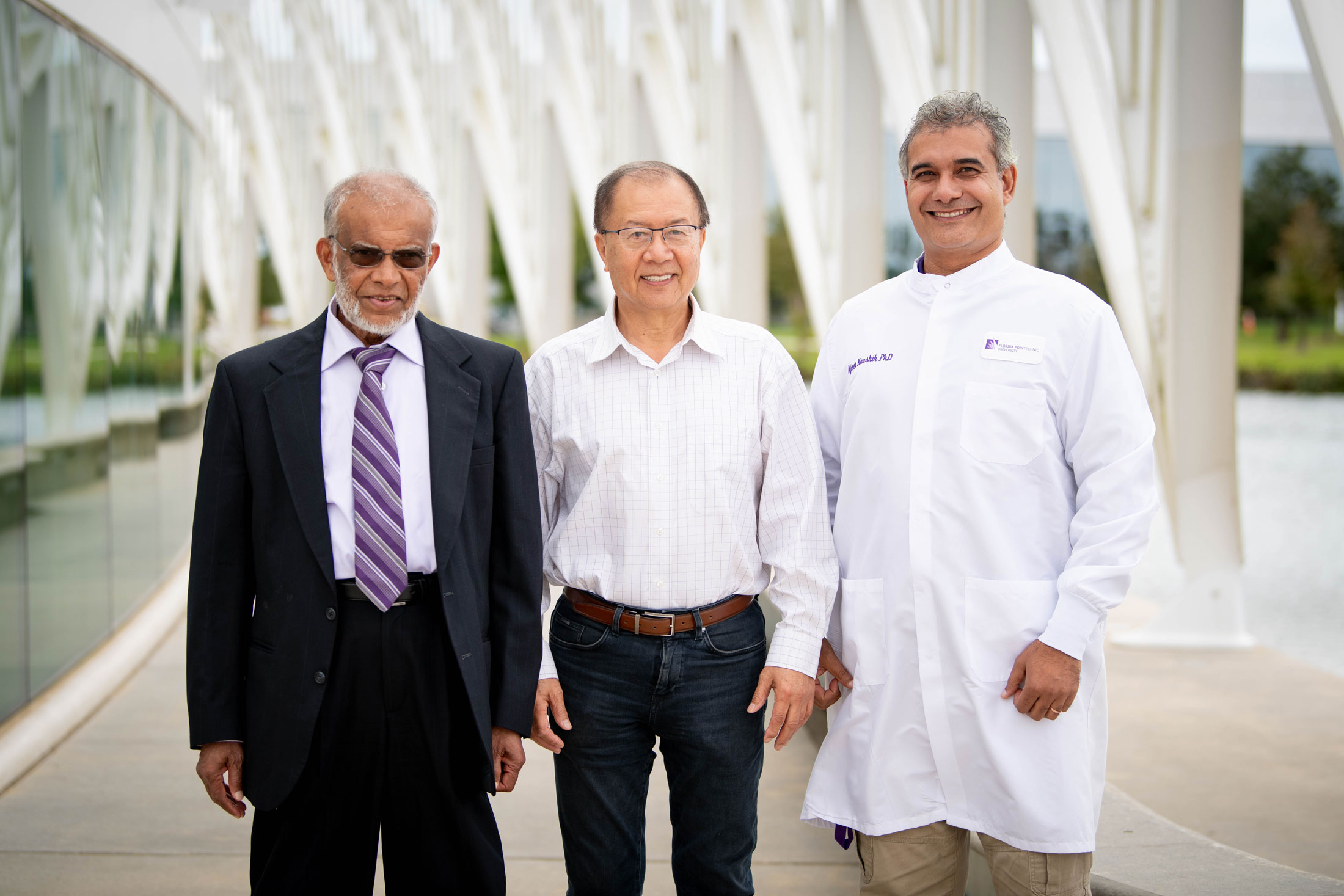 Dr. Muhammad Rashid, Dr. Patrick Zhang, and Dr. Ajeet Kaushik 