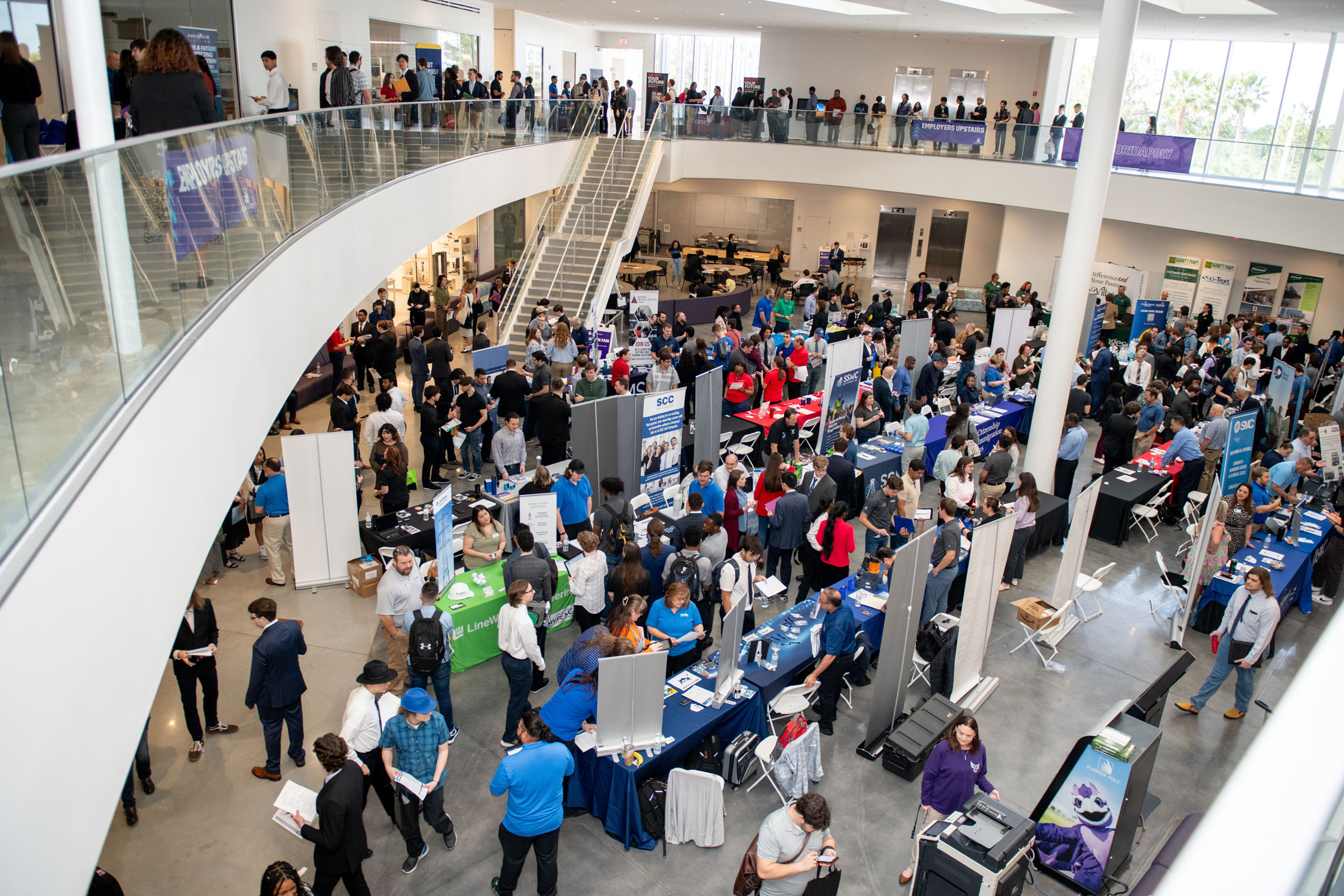 Students find big opportunities at annual spring career fair
