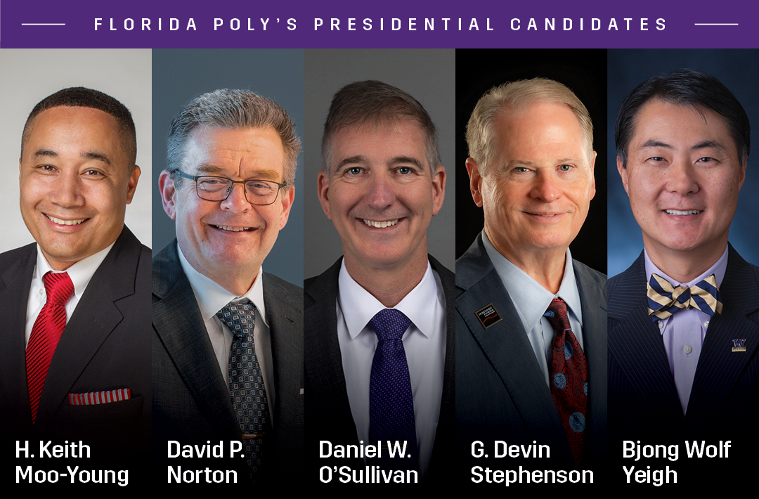 Five finalists named in Florida Polytechnic University Presidential Search