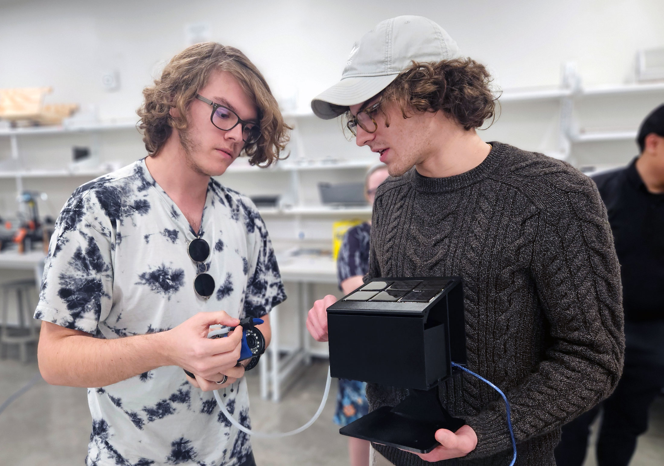Capstone team develops self-cleaning solution for Space Force security cameras