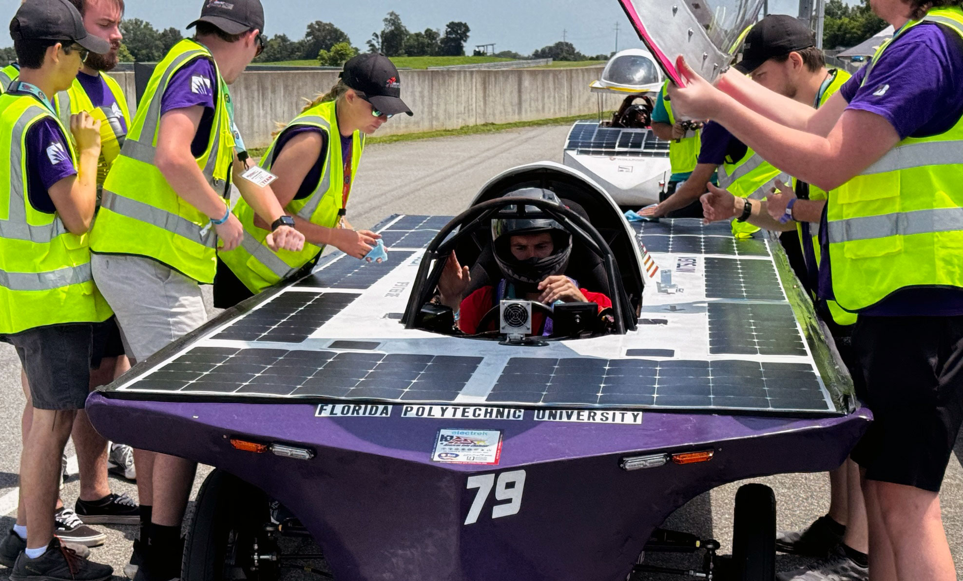 Solar racing team makes strong debut at national competition