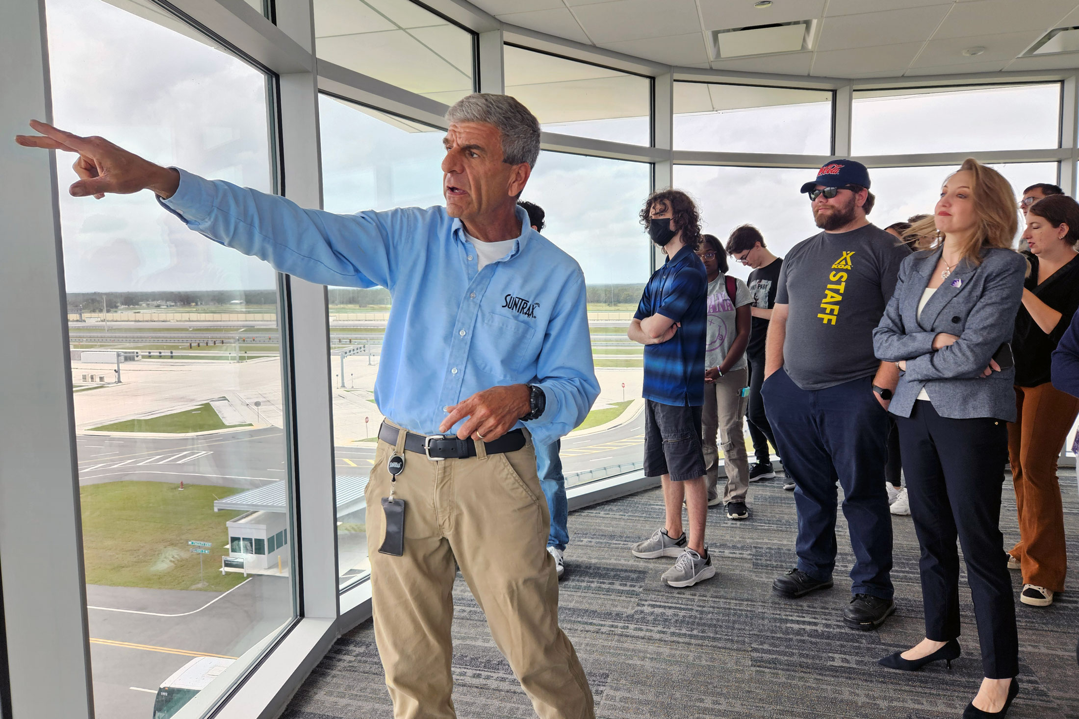 Florida Poly students explore innovations at SunTrax testing facility