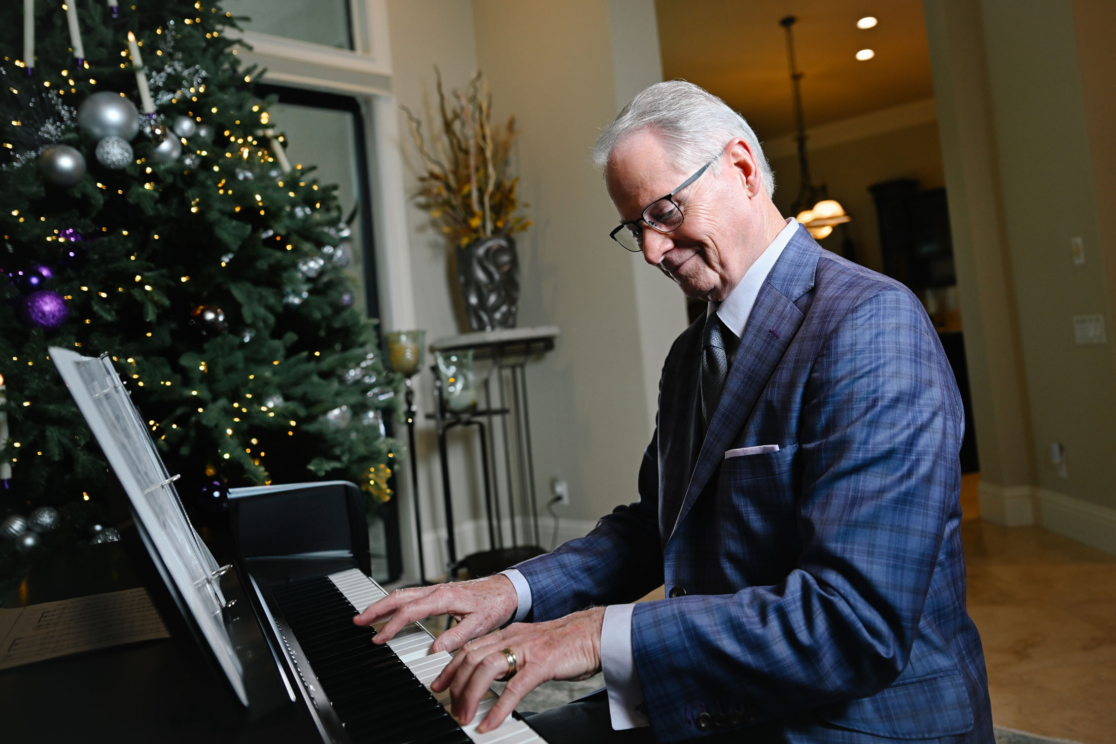 Play it again, Dr. Stephenson: A melody of holiday tradition and leadership