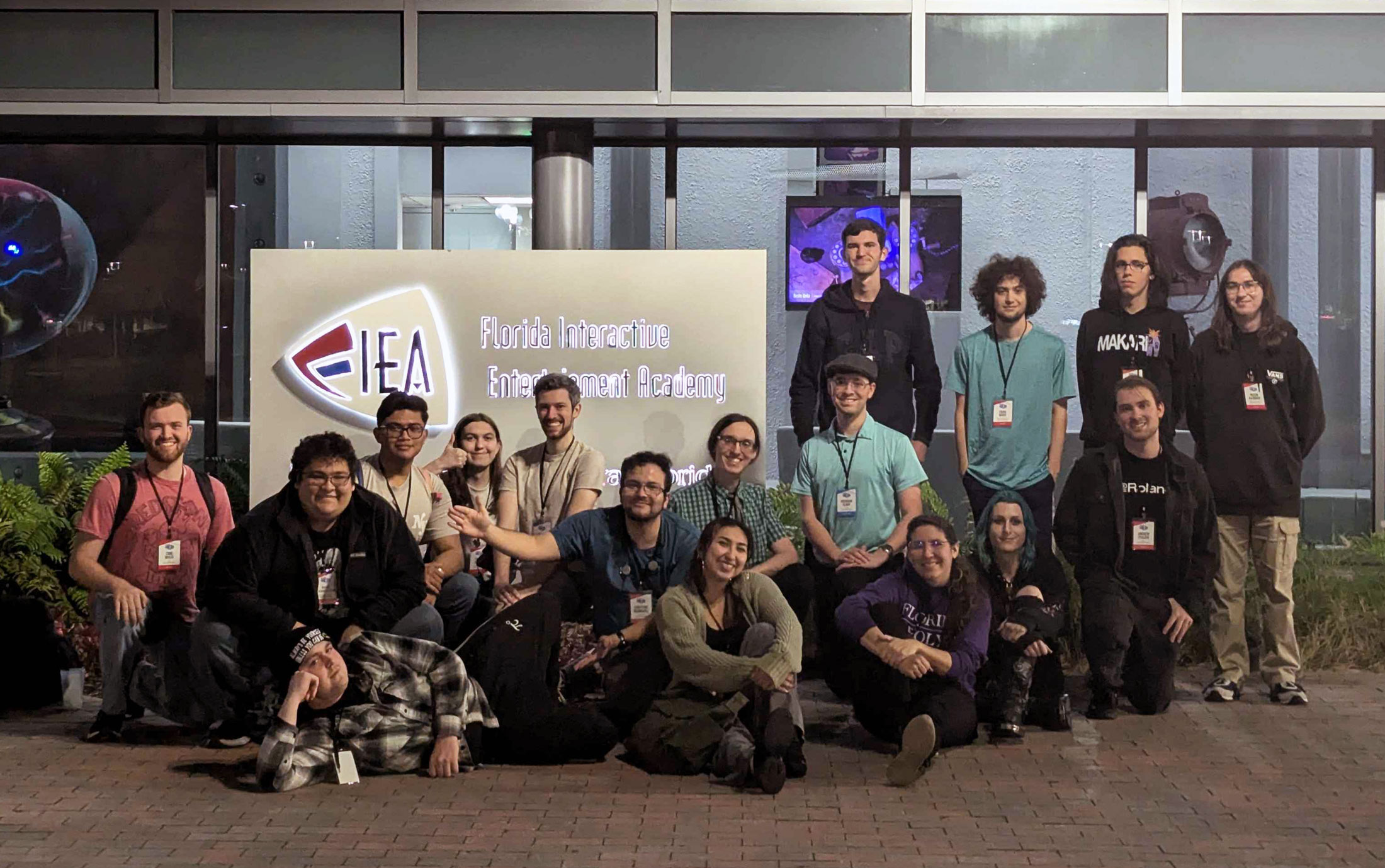 Florida Polytechnic University FIEA Collegiate Game Jam competitors