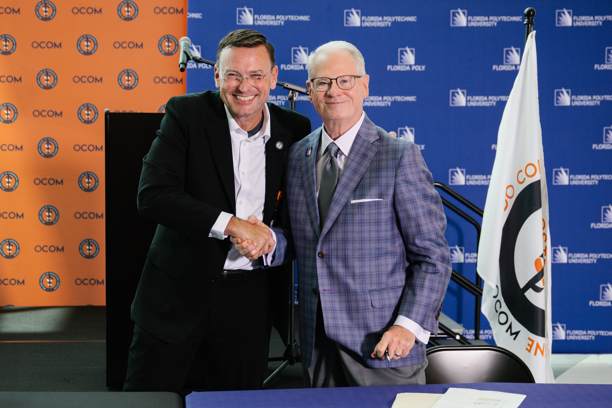 Florida Poly and OCOM announce strategic affiliation to strengthen Florida's STEM-to-medical pipeline