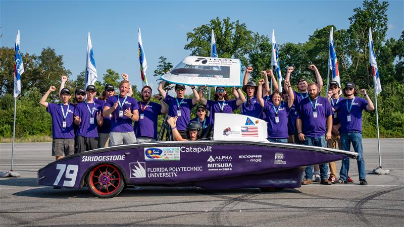 Phoenix Racing powers to podium finish in national solar car race