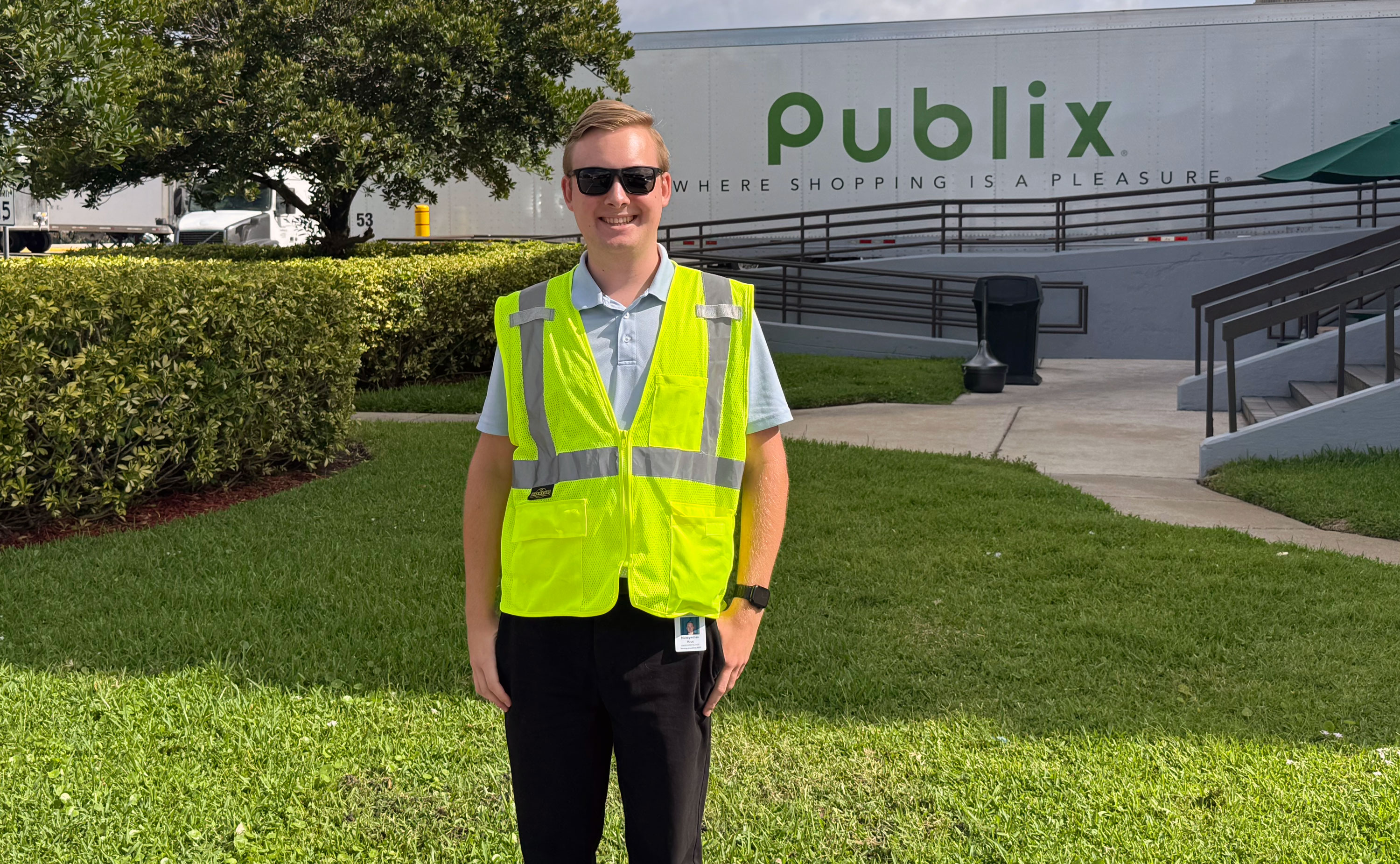 Environmental engineering intern supports Publix sustainability