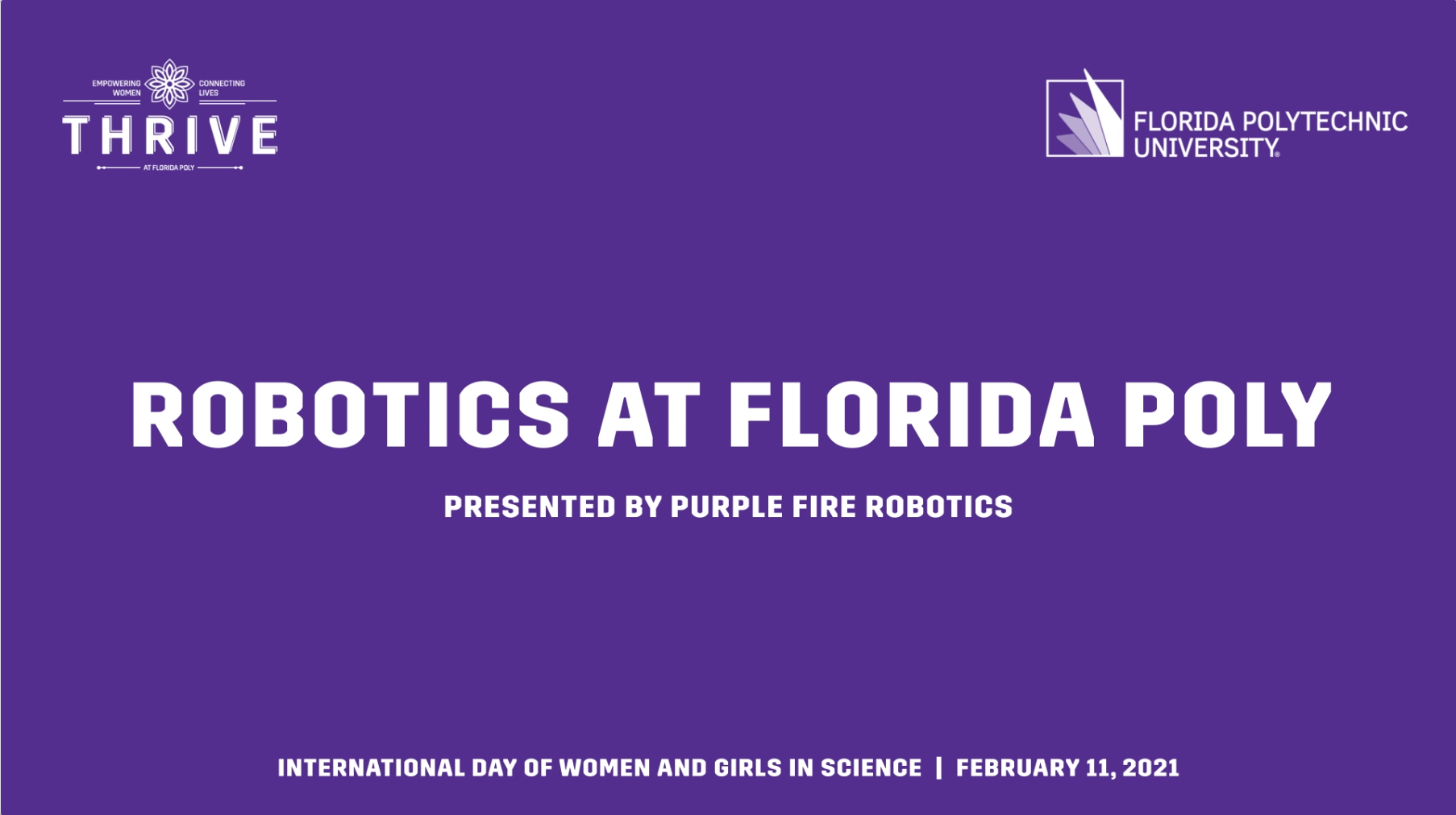 Robotics At Florida Poly