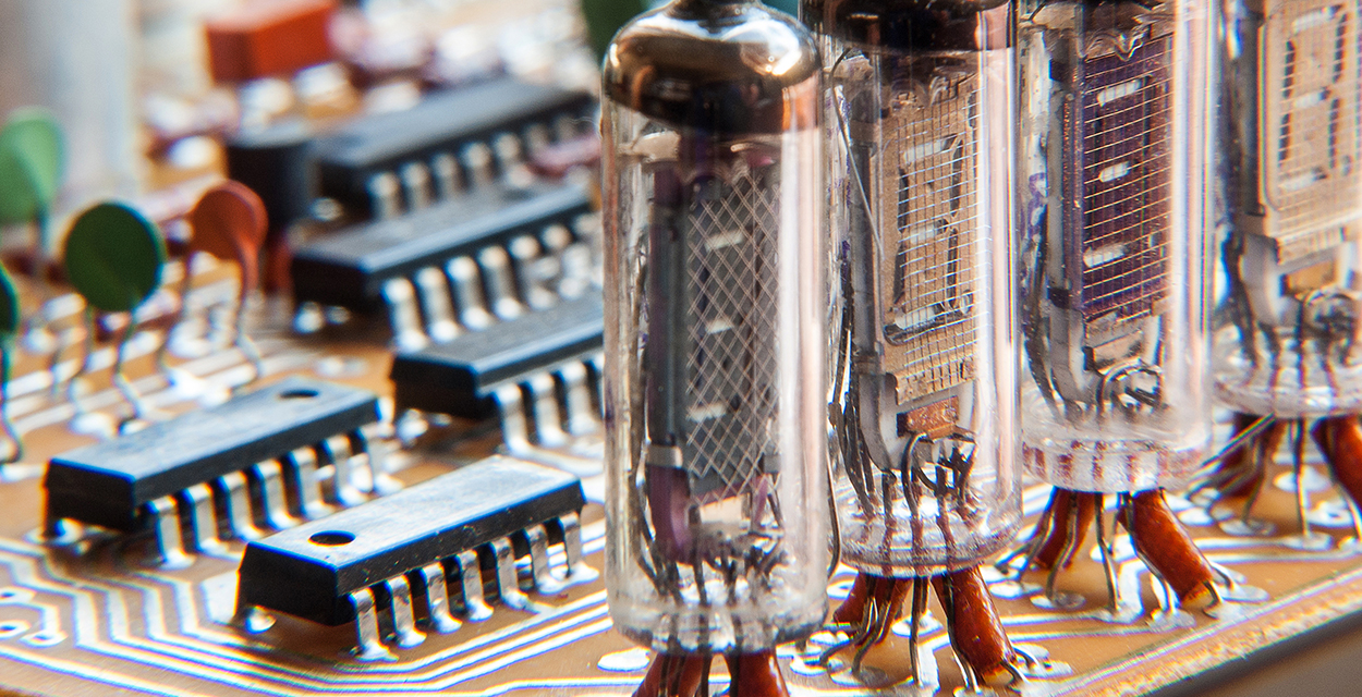 Close up of circuitry