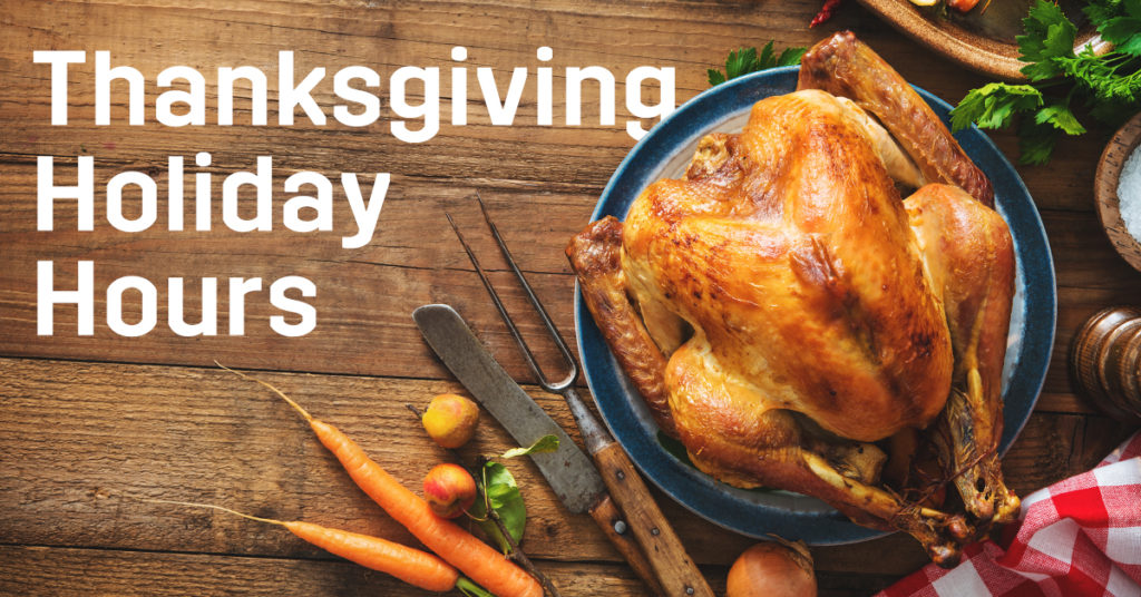 Thanksgiving break operating hours at Florida Poly