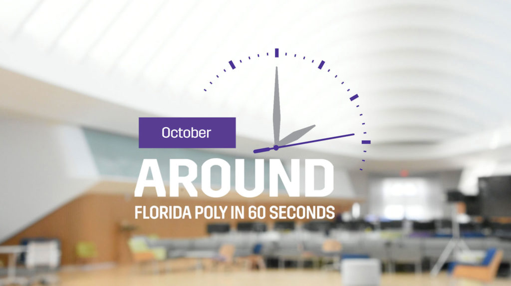October Around Florida Poly graphic