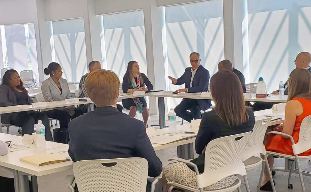 Economic Opportunity roundtable discussion.