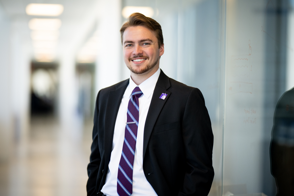Colby Manrodt is serving his second term as SGA president at Florida Polytechnic University.