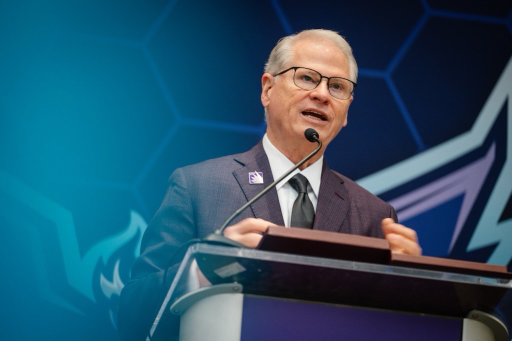 Dr. Devin Stephenson, president of Florida Polytechnic University, was named to the prestigious Florida 500 list for the third year years in a row.