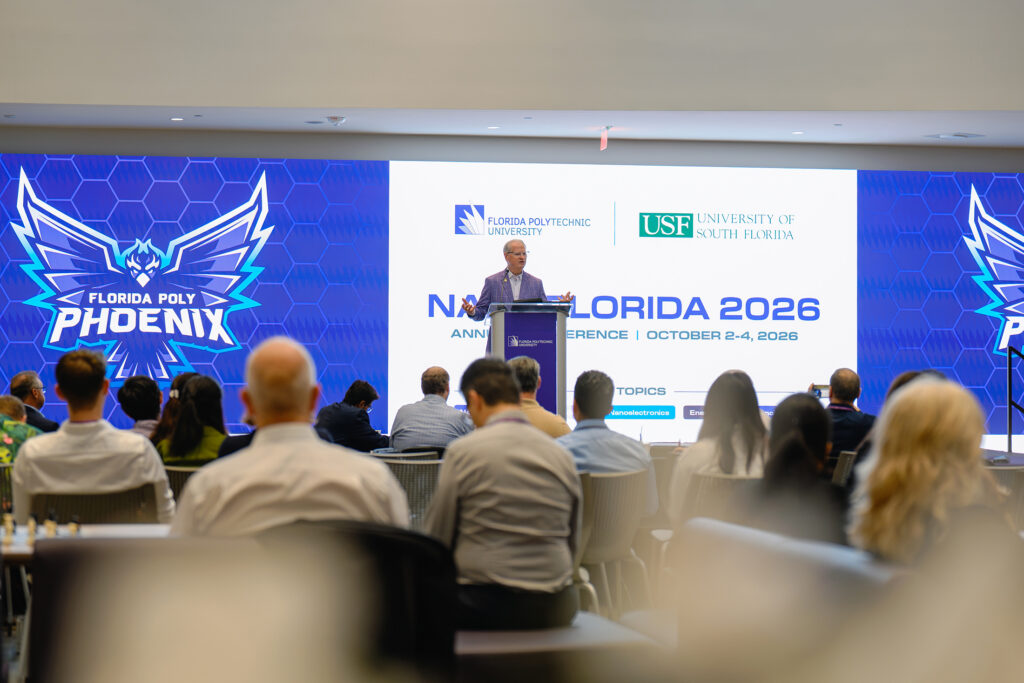 The 2026 NanoFlorida Conference is hosted by Florida Poly this year. Dr. Devin Stephenson, the University's president welcomes attendees to the event.