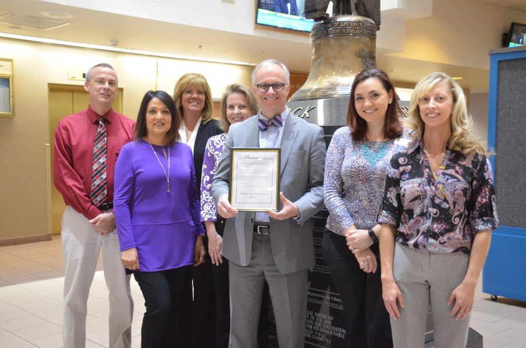 The Polk County Board of Commissioners officially proclaimed March 14 as “Florida Polytechnic Women in STEM Day” Tuesday morning at its semi-monthly meeting.